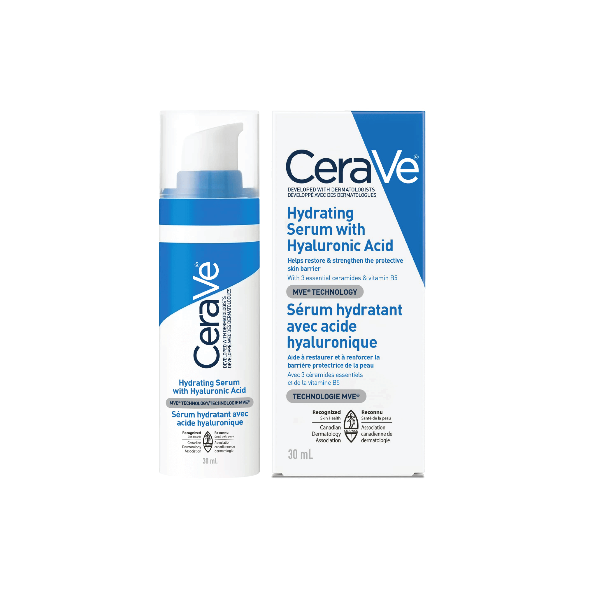 CeraVe Hydrating Hyaluronic Acid Serum For Normal to Dry Skin 30ml