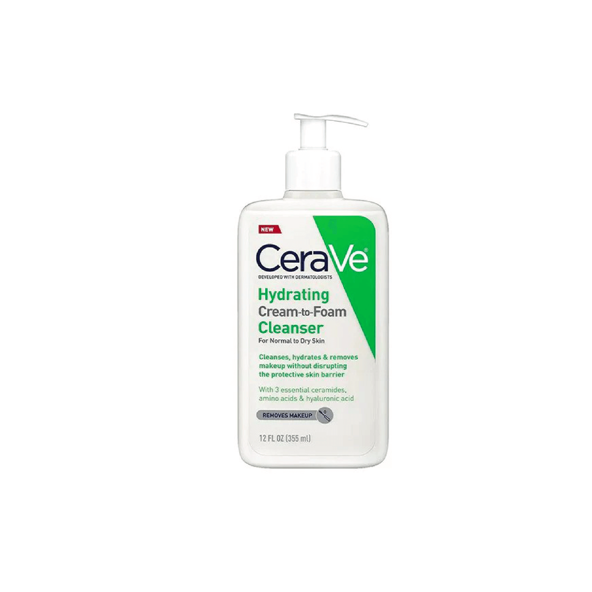 CeraVe Hydrating Cream to Foam Cleanser for Normal to Dry Skin 236ml