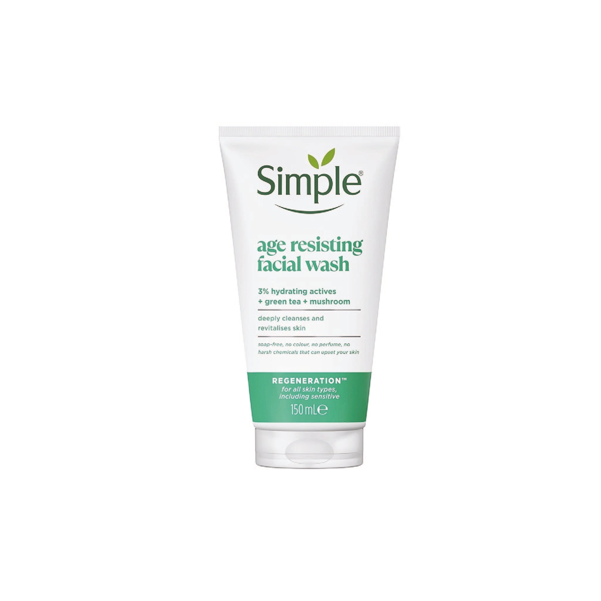 Simple Age Resisting Facial Wash 150ml