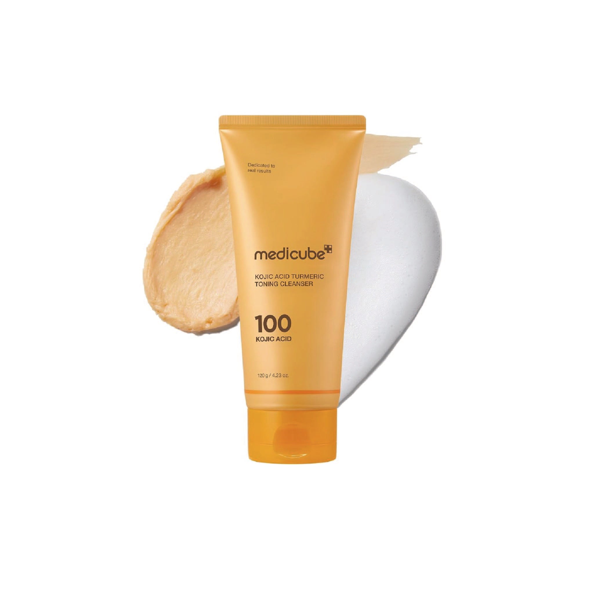Medicube Kojic Acid Turmeric Toning Cleanser 120g